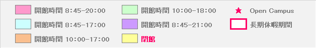 閉館時間分類